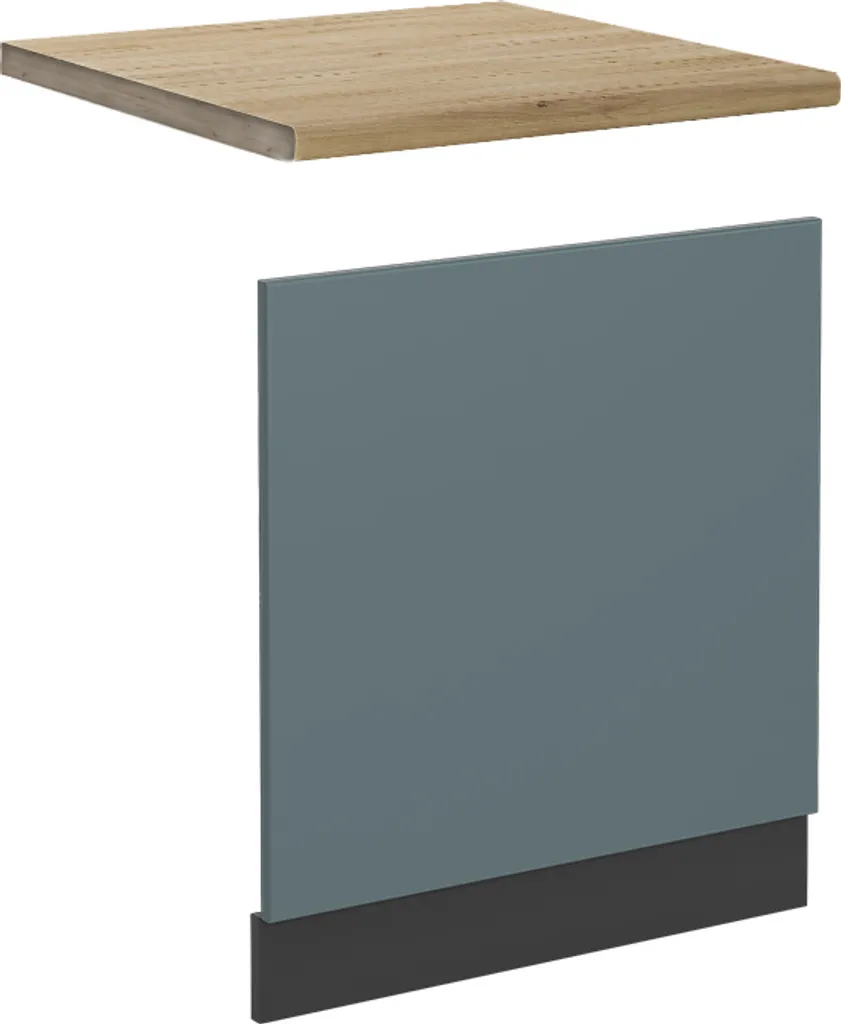 Pannello Frontale Vicco R-Line 60 cm | Grigio-blu Antracite Rovere