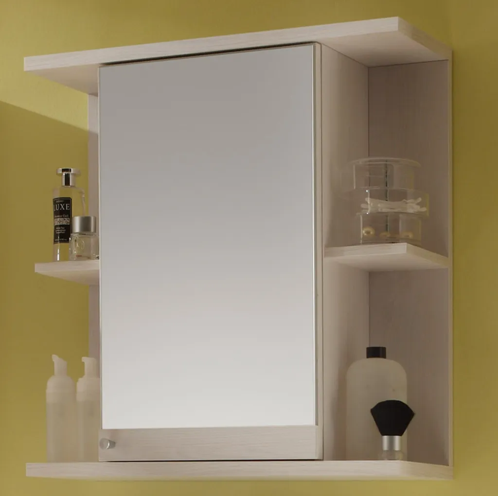 Meuble miroir de toilette pour rangement salle de bain - 66 cm Paignton