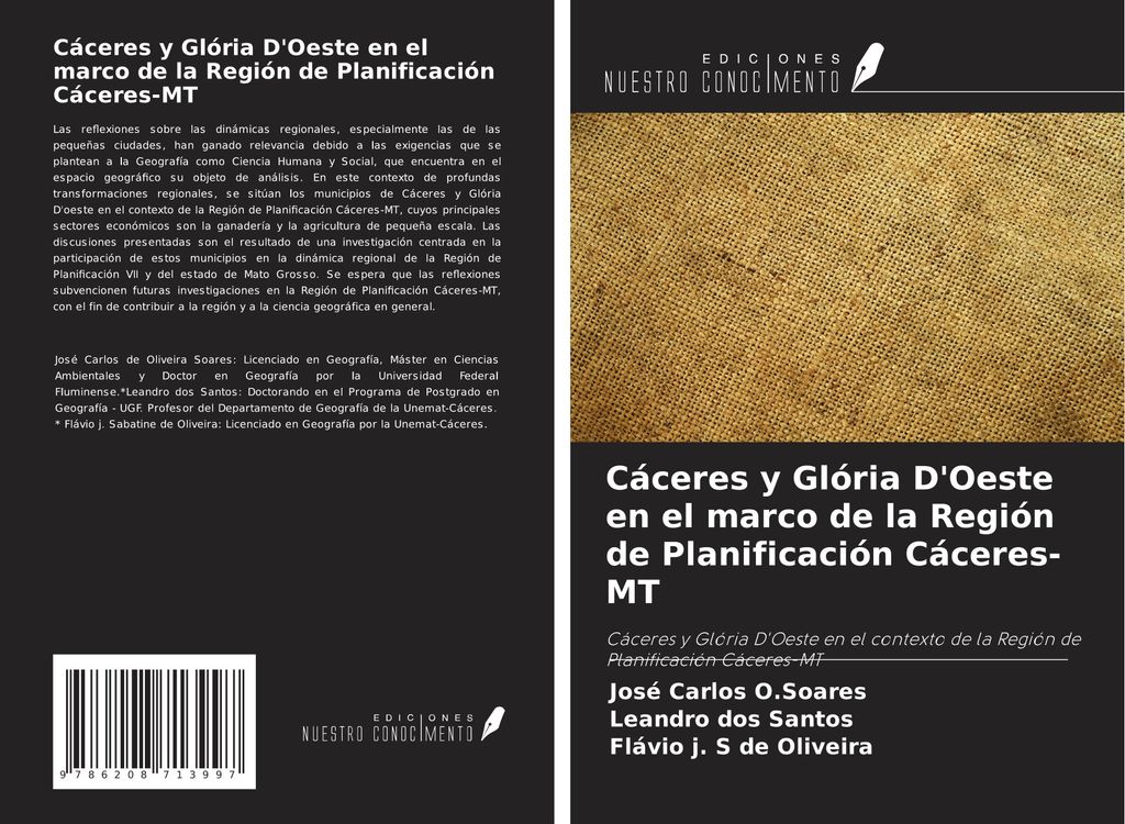 Cáceres y Glória D'Oeste en el marco de la Región de Planificación Cáceres-MT