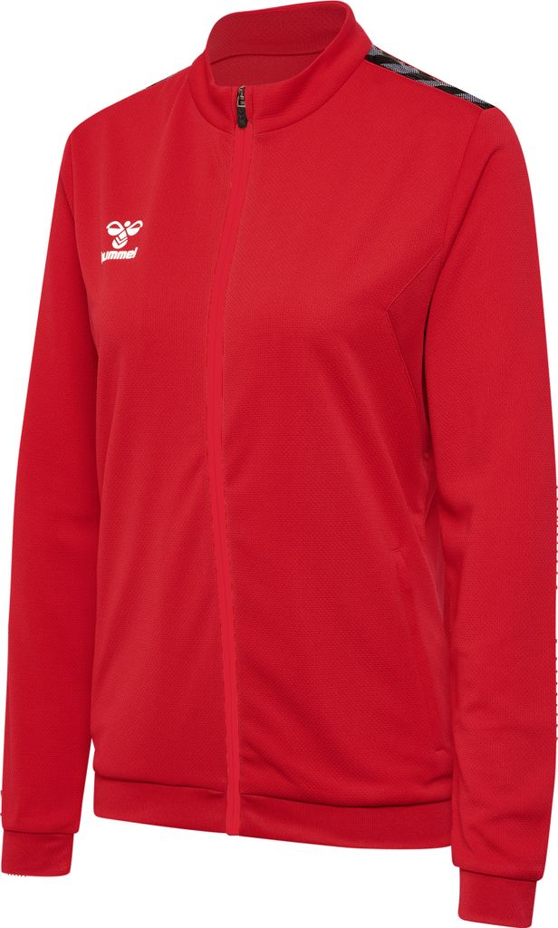 Hummel Authentic PL Zip Jacke Damen, rot, XS