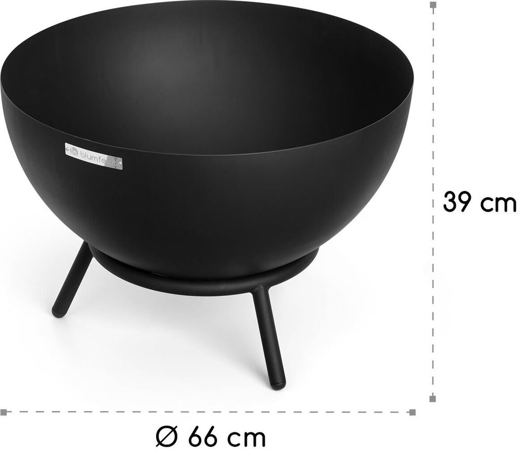 Blumfeldt Feuerschale, Outdoor Feuerstelle mit 3-Beinbein Produktbild 9