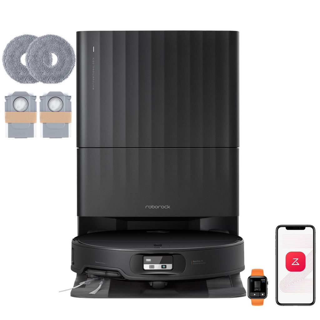Roborock Qrevo Edge 2 Set Staubsauger Roboter, 25.000 Pa Produktbild 