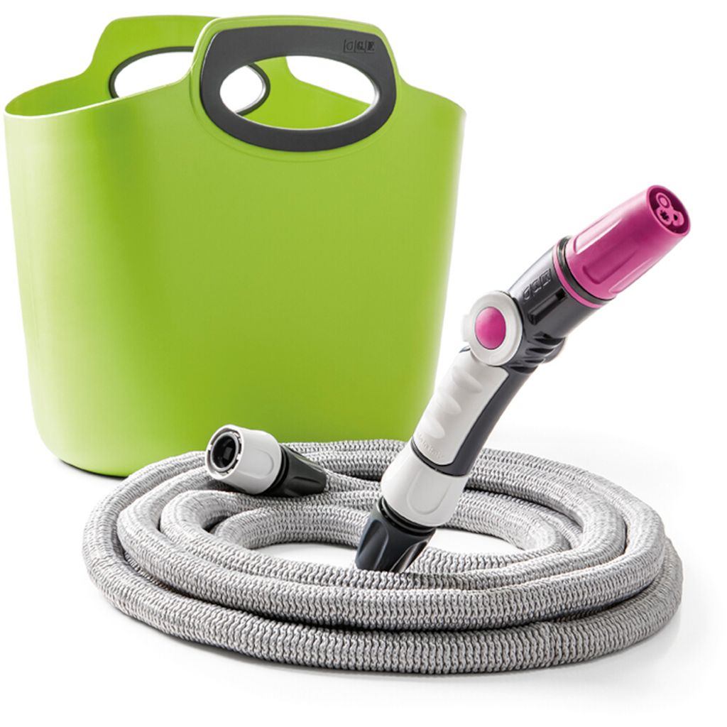 Aquapop 30 Textilschlauch lime + Armatur + Tasche, 10/30 m Produktbild 