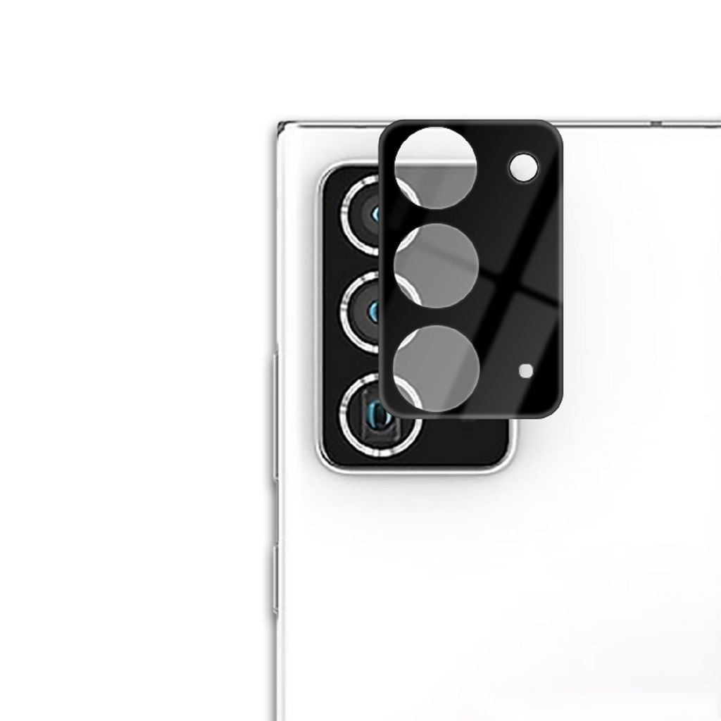 3x Kamera 9H Panzerhartglas für Samsung Galaxy Note 20 3D KLAR Schwarzes ECHTES TEMPERED Panzerglas Kameraglas Kamerhartglas Kameraschutzglas Schu...