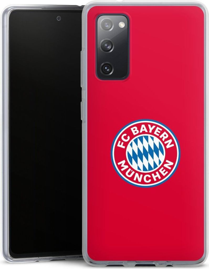 DeinDesign Handyhülle für Samsung Galaxy S20 FE 5G Silikon Hülle Case Smartphone Schutzhülle FC Bayern München FCB Logo