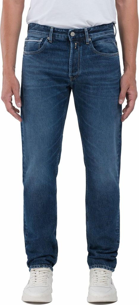 Replay Jeans dunkelblau Grover Straight Fit