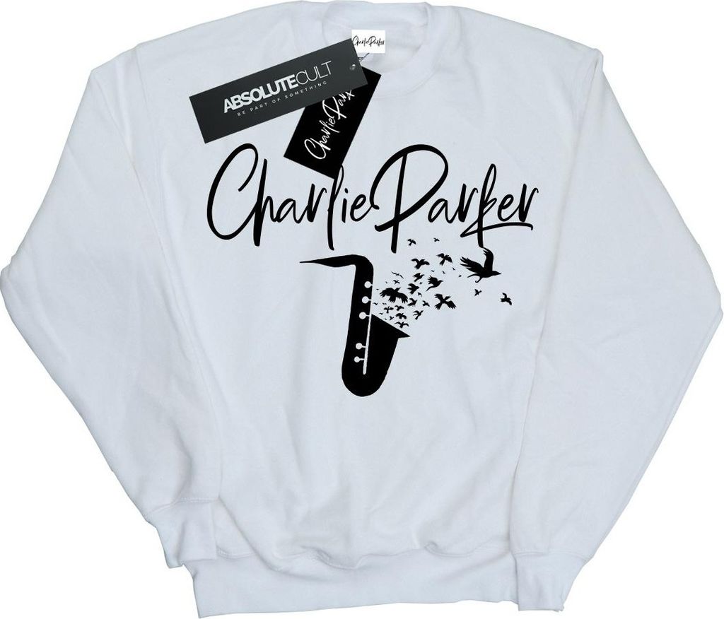 Charlie Parker - "Bird Sounds" Sweatshirt für Herren BI43619 (5XL) (Weiß)