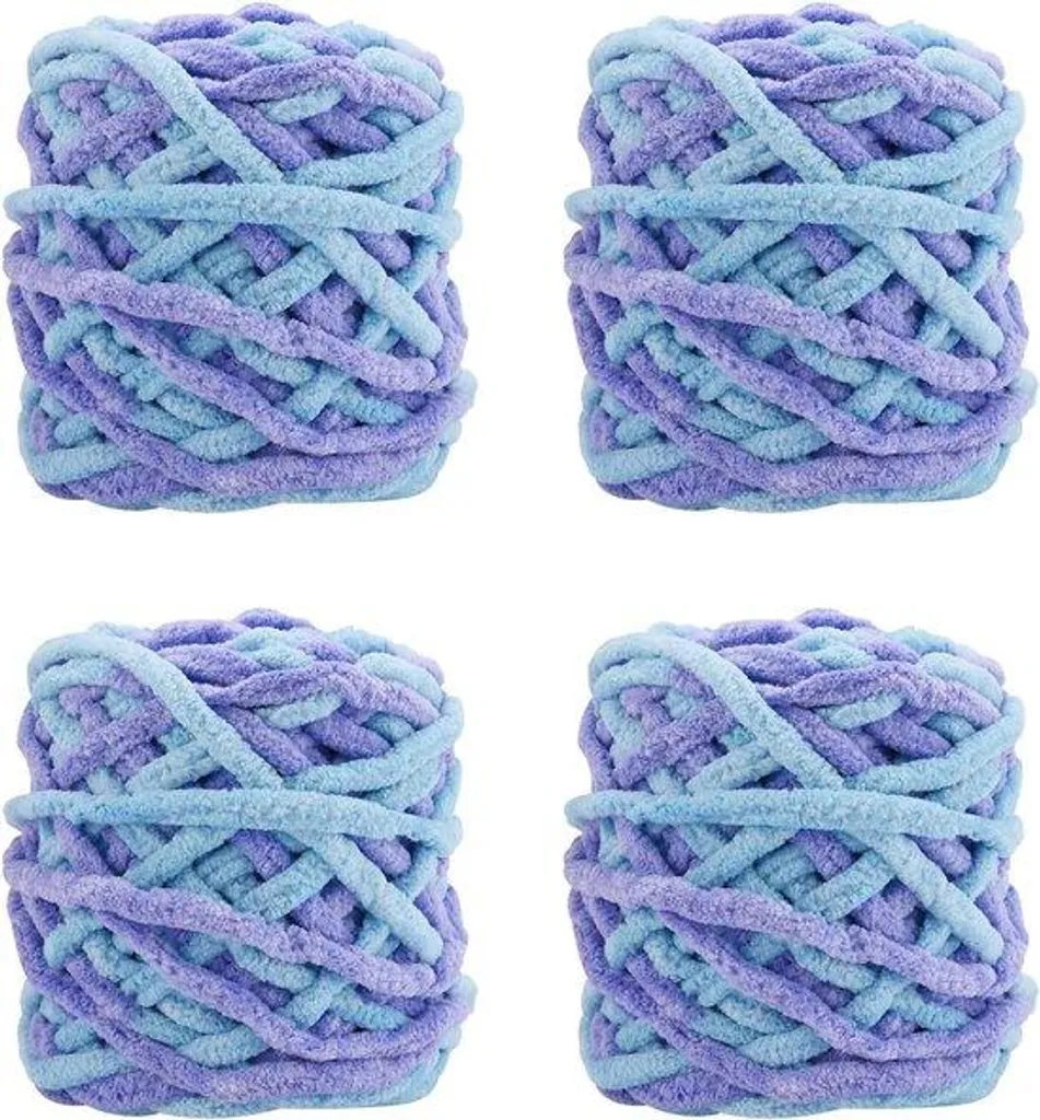 Fil multicolore acrylique ultra doux 100g idéal pulls et plaids