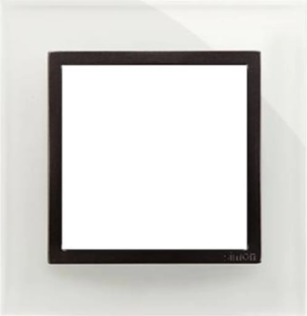 Cornice Simon 54 Vetro Nuvola di Tempesta - Design Moderno per Interruttori