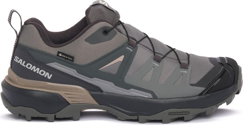 Salomon X Ultra 360 GTX 479823 Wanderschuhe, Damen, Materialmix, Graugrün - Wanderschuhe Outdoor Damen, Grau, absatzhöhe: 5 mm