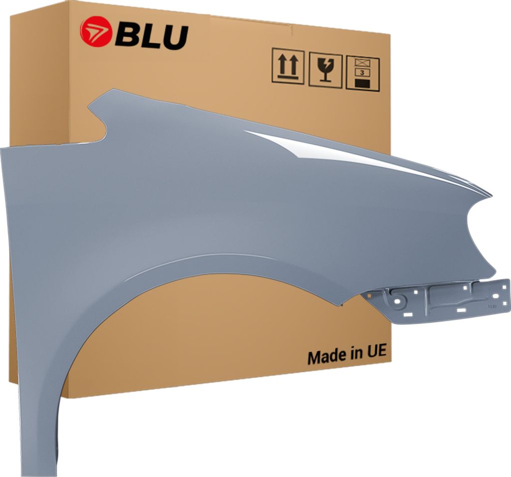 BLU Parafango compatibile con VW Volkswagen Touran 1T1 LD7X Immagine del prodotto 
