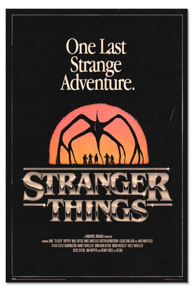 Erik Stranger Things Plakat One Size