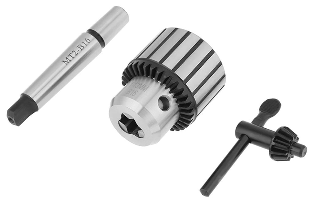 1-13 mm Kapazität Hartmetallstahl MT2-B16 Dornkeiltyp Bohrfutter Mini-Drehwerkzeug