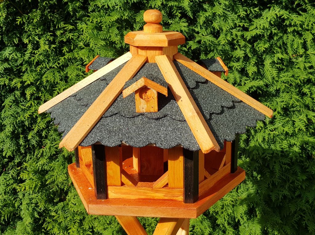 Vogelhaus grün Größe L Typ 9 aus Holz 48x33 cm NEU