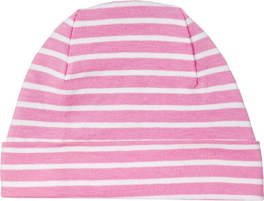 Cappello in cotone Döll per bambine, cotone a righe rosa