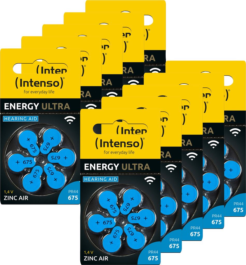 Intenso 7504446 6 Intenso Knopfzellen PR44 / 675 1,45 V Obrázek produktu 