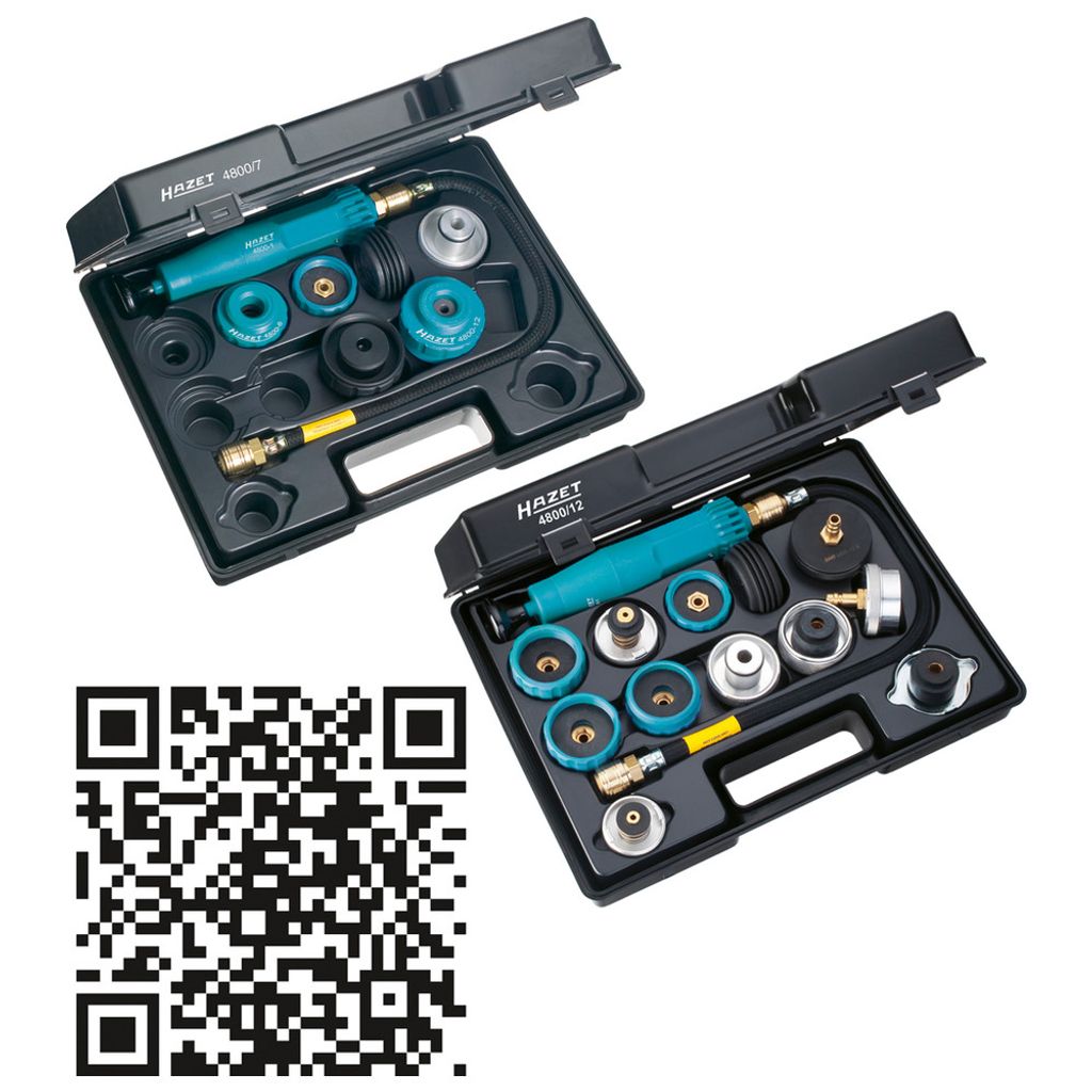 Hazet Kühleradapter 4800/7, 7-tlg.
