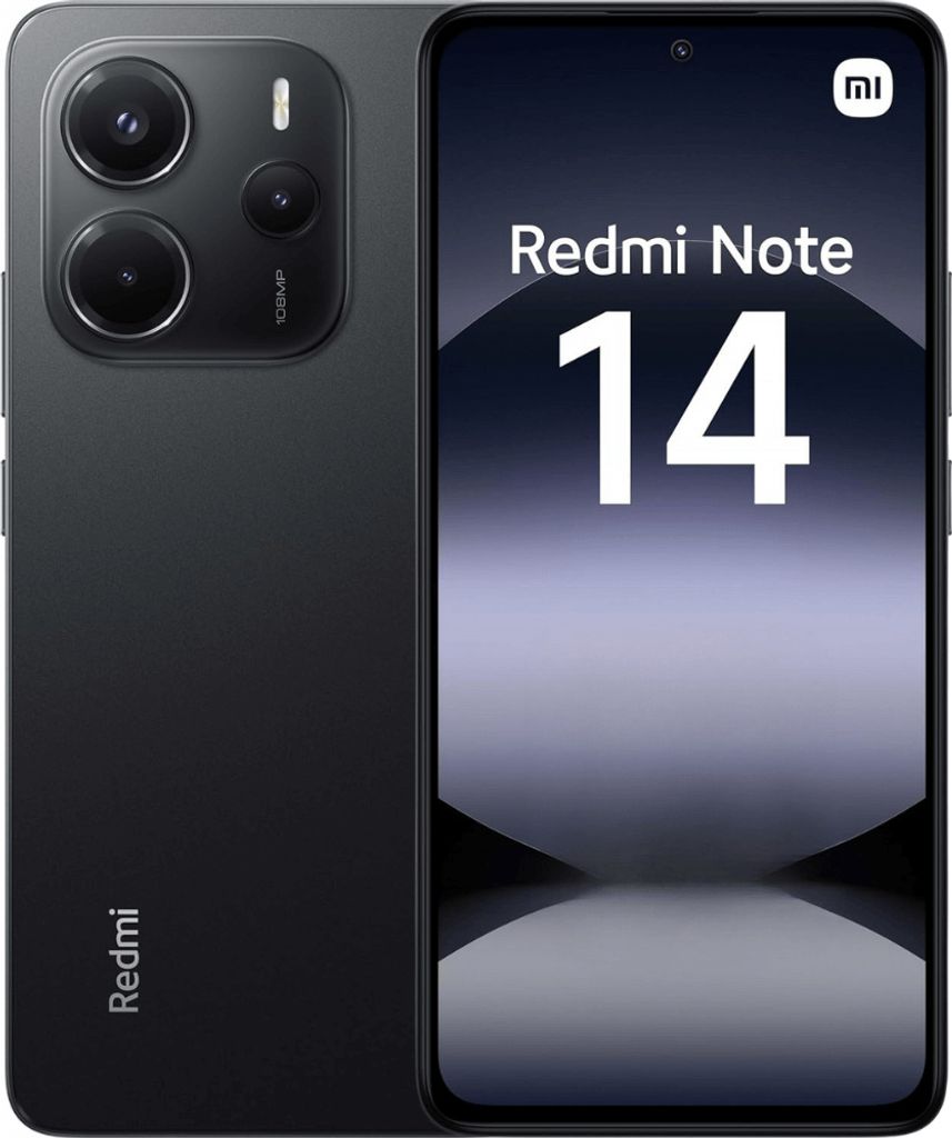 Xiaomi Redmi Note 14 4G 8/256GB Midnight Black Produktbild 