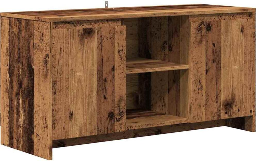TV-Schrank Altholz-Optik 102x37,5x52,5 cm Holzwerkstoff