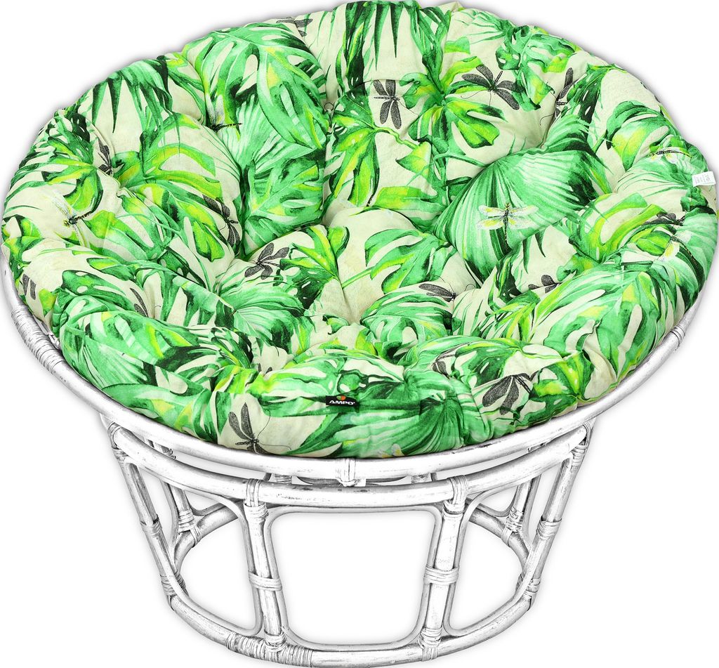 AMPO Sitzkissen Papasan Rattan Kissen Auflage für Produktbild 