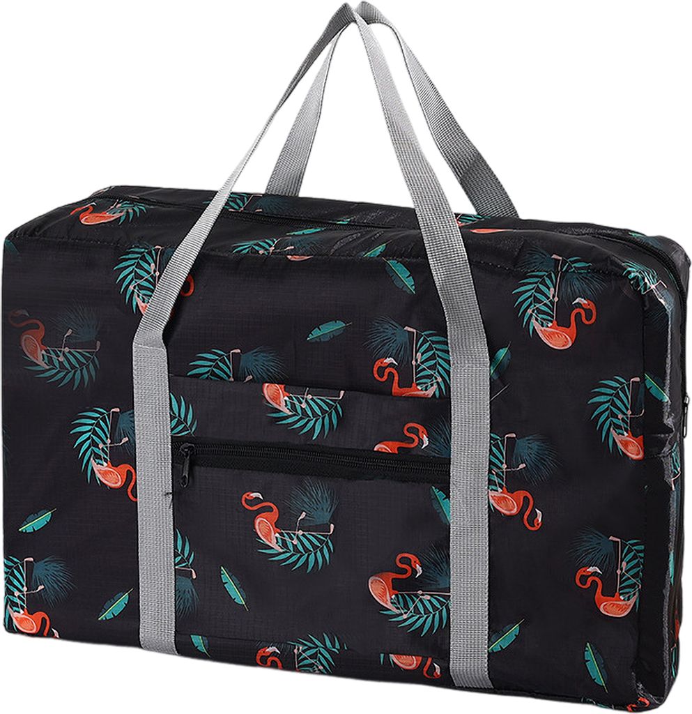 Faltbare Reisetasche, Tragetasche, Handgepäck, große Kapazität, wasserdicht, tragbare Aufbewahrungstasche mit Reißverschluss