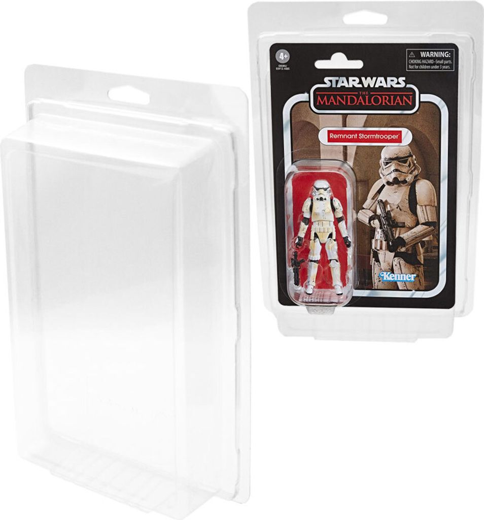 Morax 15x Aufbewahrungsbox PVC Blisterverpackung für Star Wars Actionfiguren MS-18962