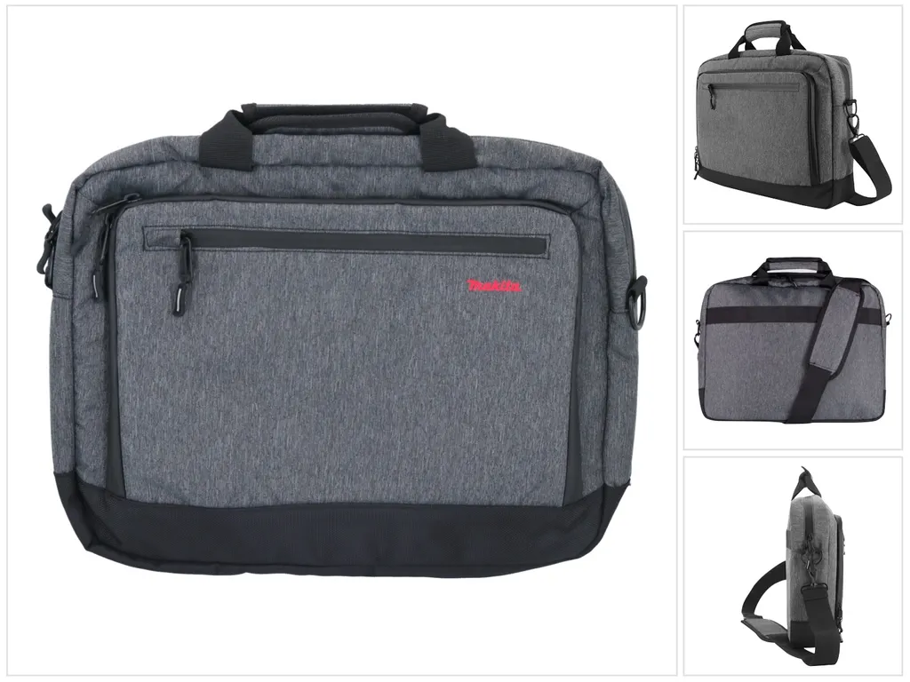 Sacoche pour ordinateur portable 15,6 pouces, Coloris Anthracite Mélangé