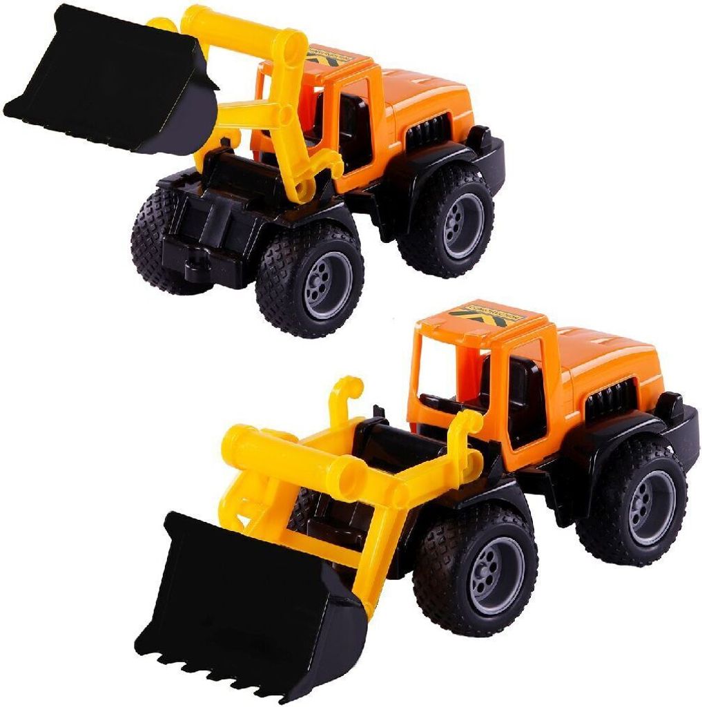 Polesie Pelle avec chargeur frontal 39 cm Jaune/Orange/Noir Image du produit 