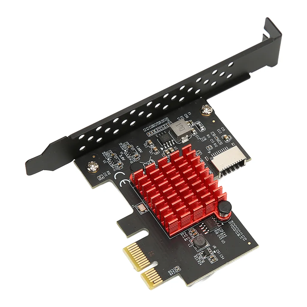 Carte d'extension USB 3.2 Type E pour fixer un port de façade inactif