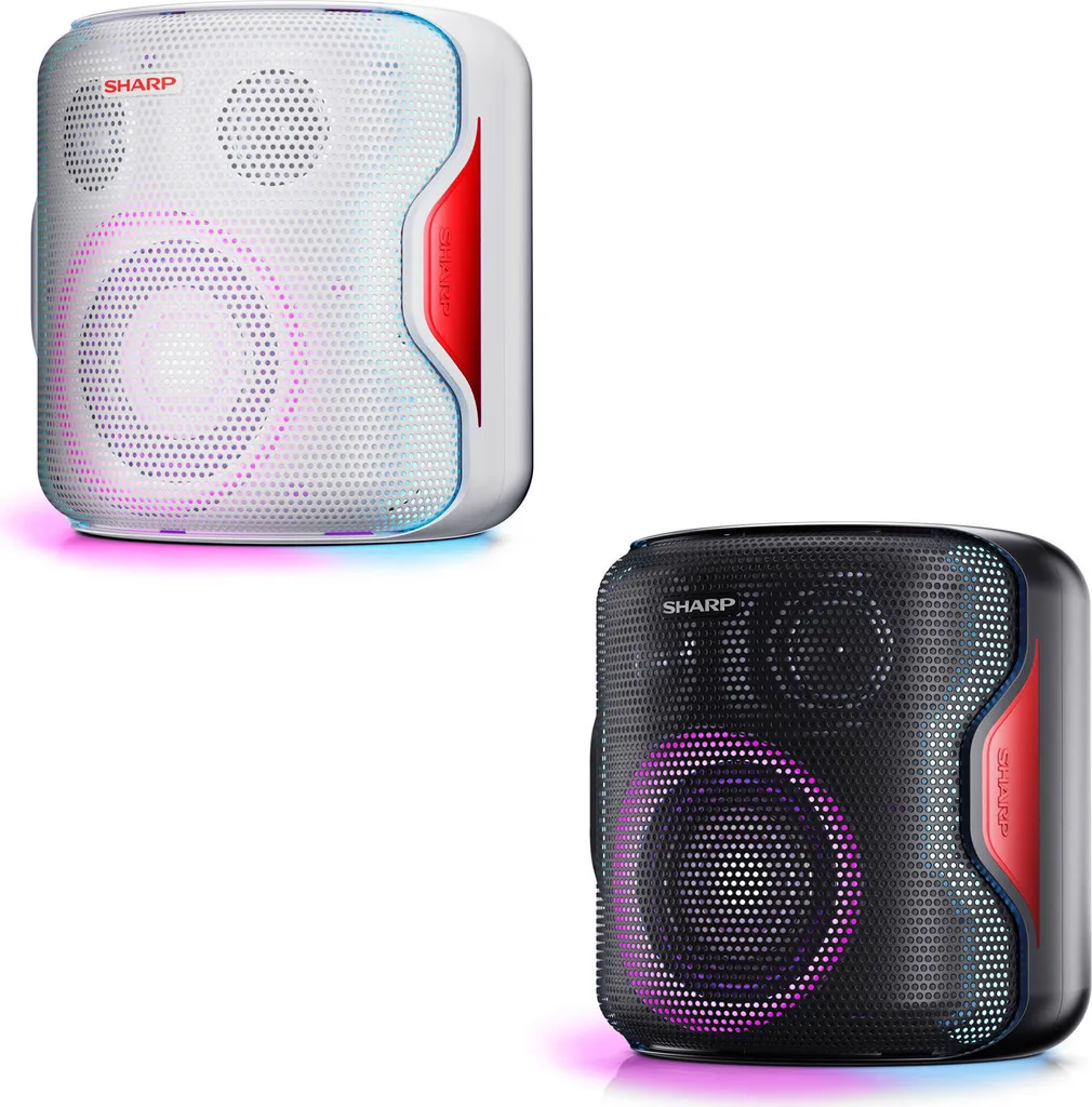 Sharp PS-919 Enceinte Bluetooth Étanche IPX5 avec 14h d'Autonomie - 14