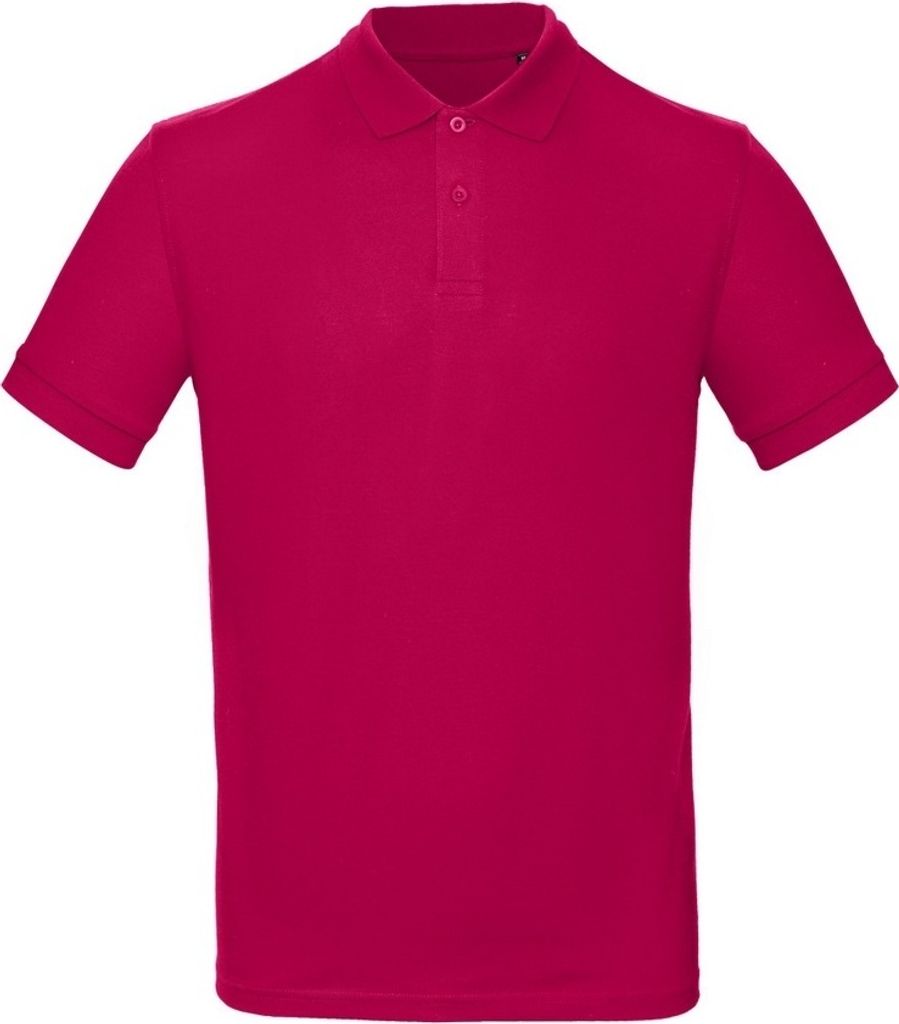 B&C Herren Inspire Polo BC3941 (M) (Dunkles Pink)