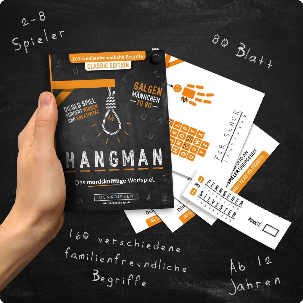 HANGMAN® | Classic Edition – "Das mordsknifflige Produktbild 