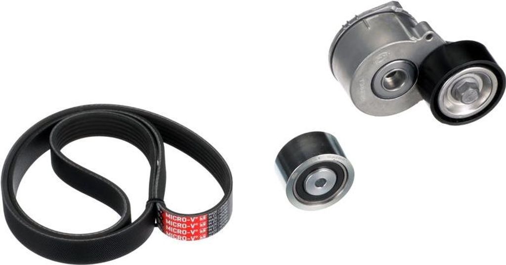 GATES K026PK1153 Keilrippenriemensatz OE kompatibel mit 307, C4
