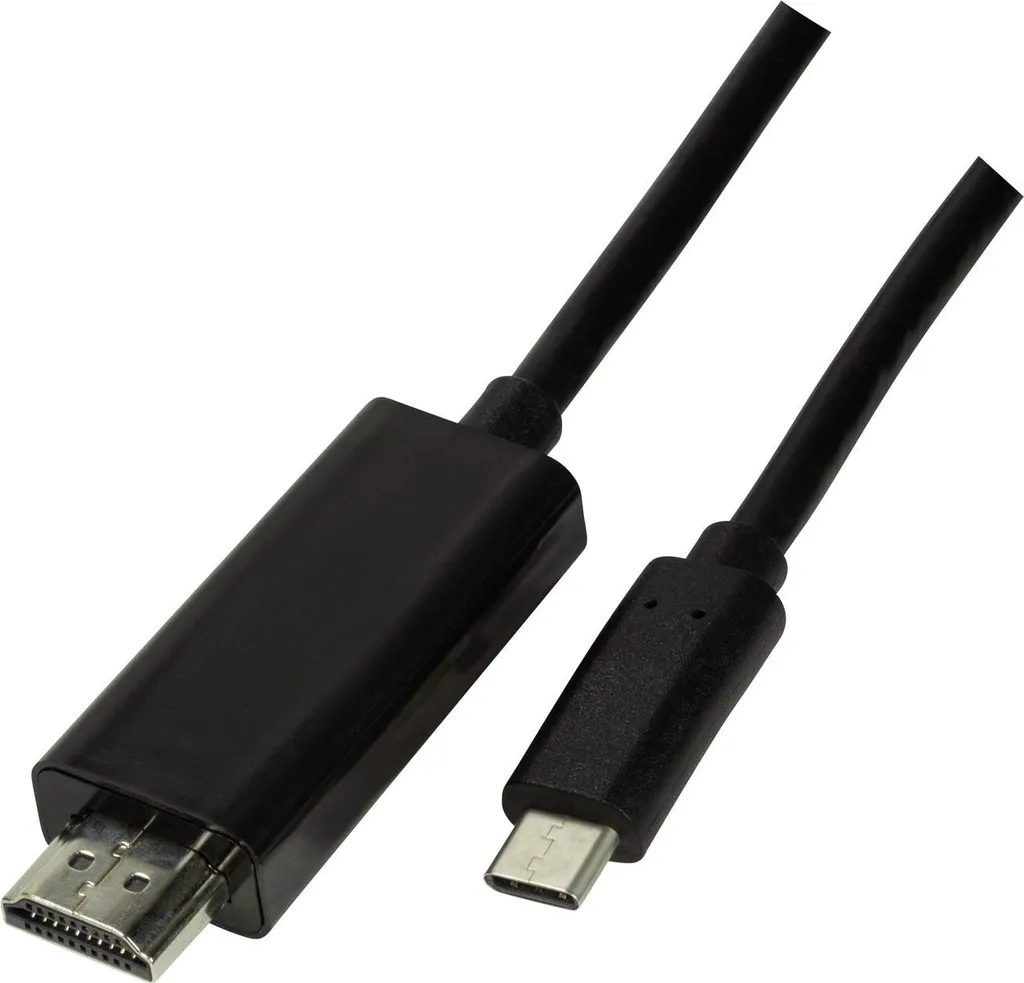 LogiLink UA0329 Cavo di collegamento LogiLink USB-C - HDMI, 1,8 m, nero