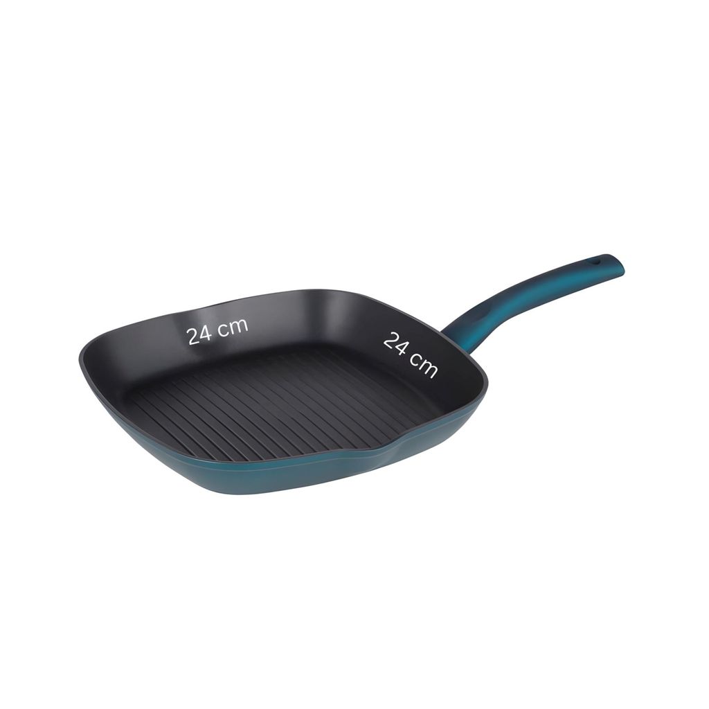 Grillpfanne 24 cm Quadratisch Nora Michelino Produktbild 