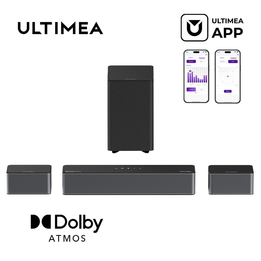 ULTIMEA 5.1 Soundbar mit Dolby Atmos, 3D Surround Sound Produktbild 