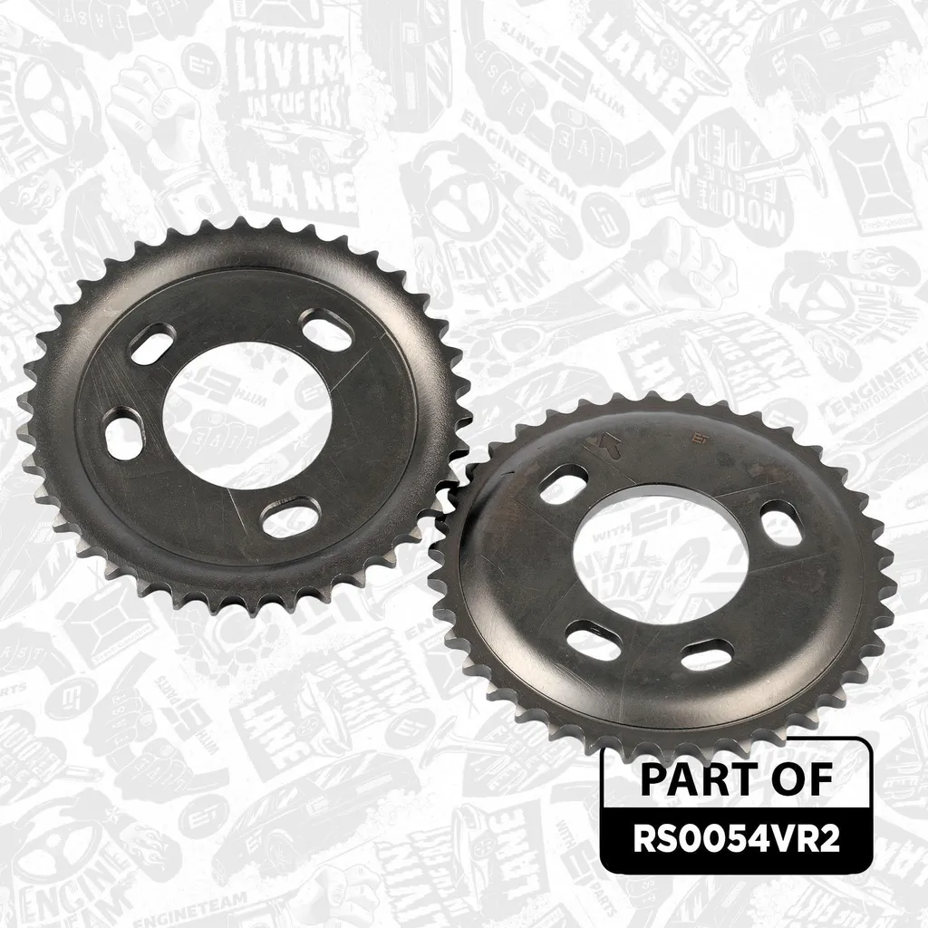 Kit Distribution RS0054VR2 Chaîne Renforcée Ford Ranger et Transit TKE - 6