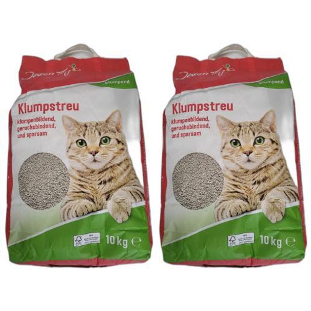 Jeden Tag Katzen Klumpstreu, grob 10kg (2er Pack) Produktbild 