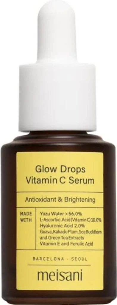Sérum Anti-taches Meisani Glow Drops Vitamine C Teint Lumineux