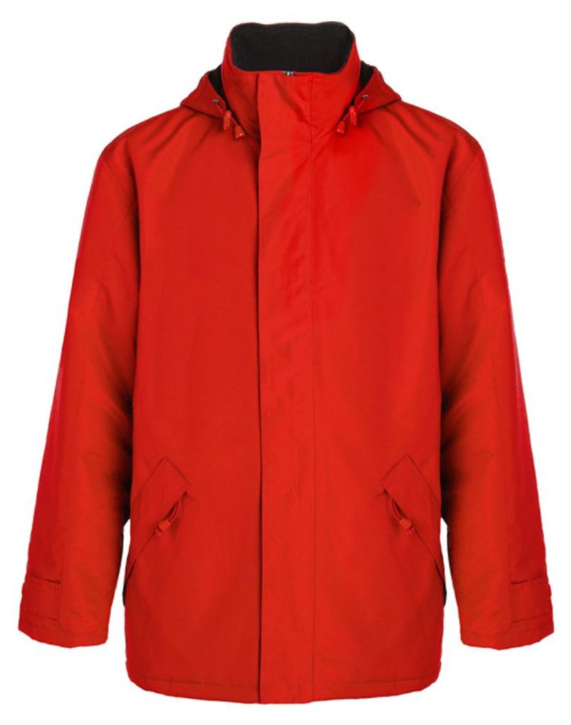 Roly - "Europa" Parka für Herren LT4856 (S) (Rot)
