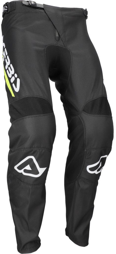 Acerbis MX Linear Lugo Mono Motocross Hose, schwarz/weiß/gelb, 34