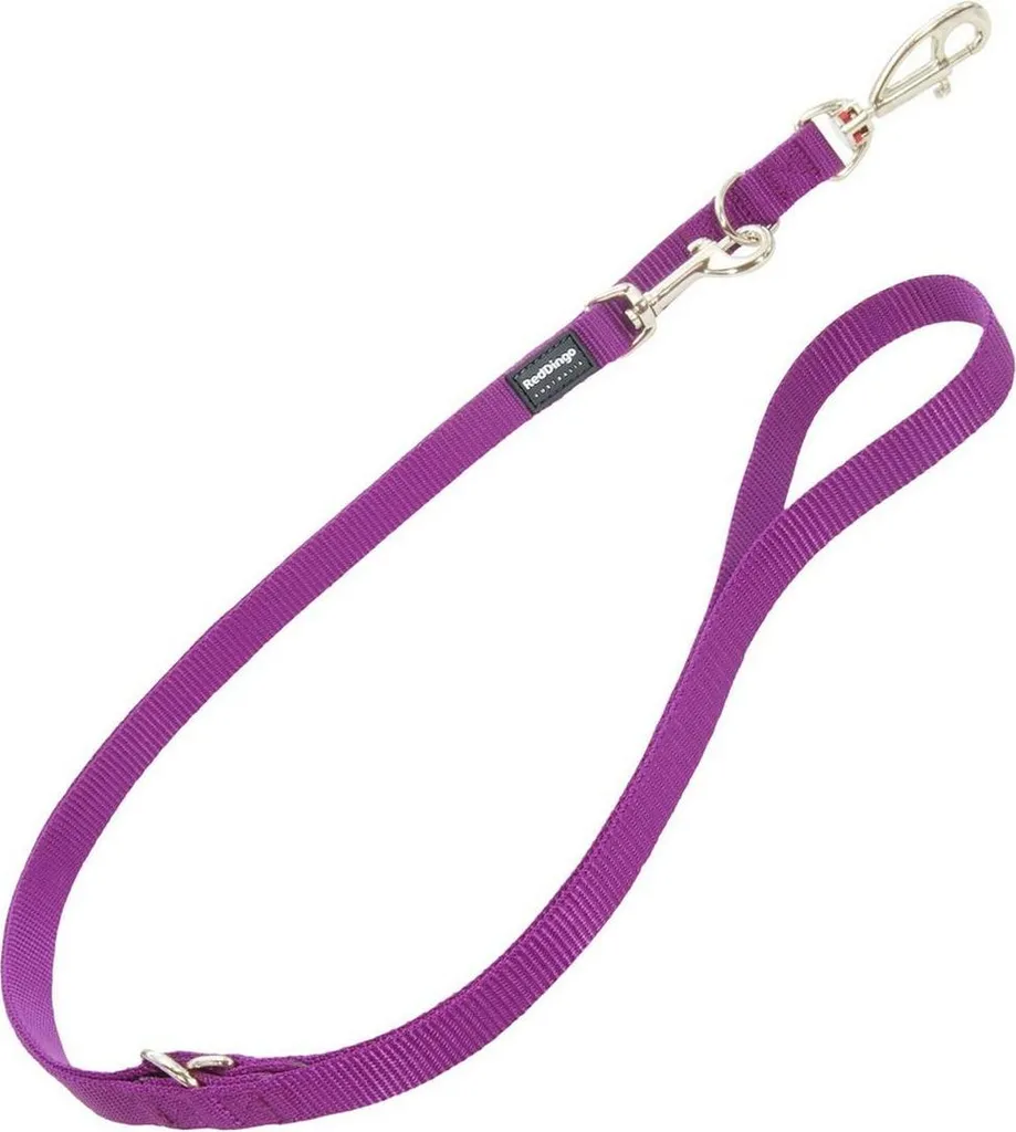 Guinzaglio Cane Red Dingo Violet 1,5x200 cm | Nylon Antistrappo