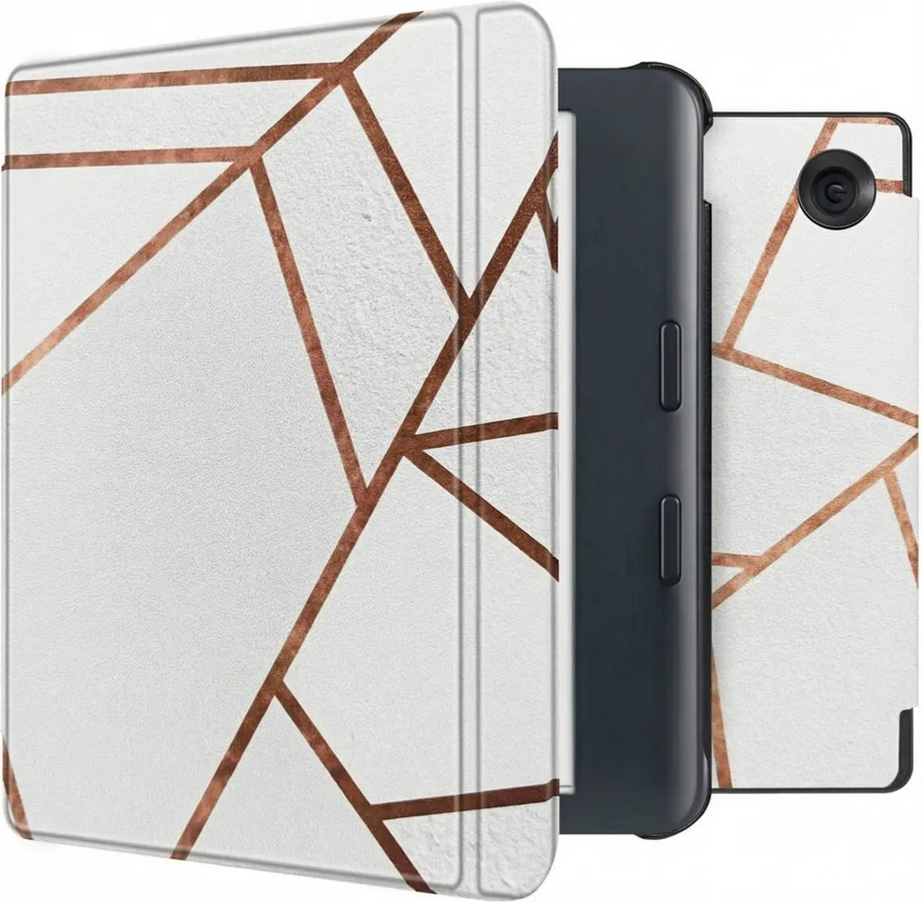 Ultimi Pezzi: Cover Kobo Libra Colour imoshion Bianco Grafica Sottile