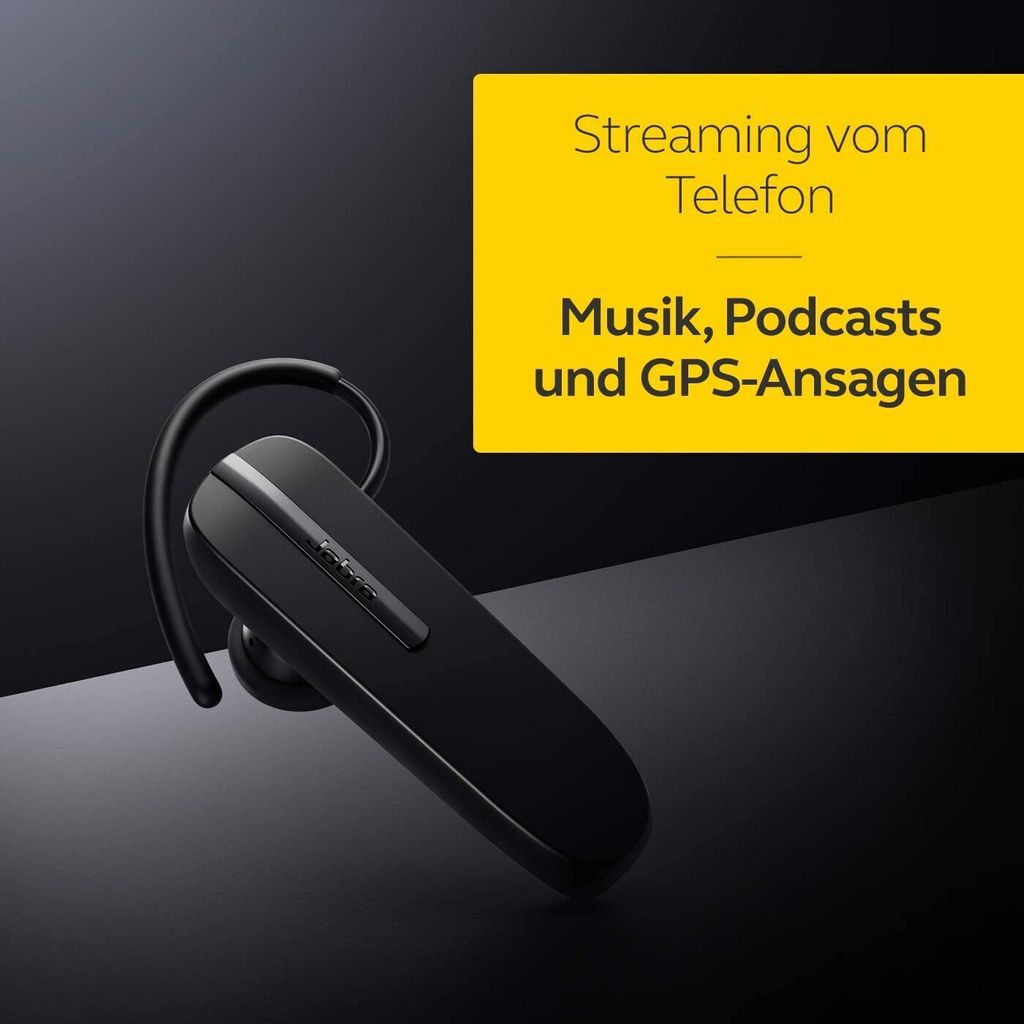 Auricolare Bluetooth Jabra Talk 5 - Mono, 11 Ore Autonomia, Nero