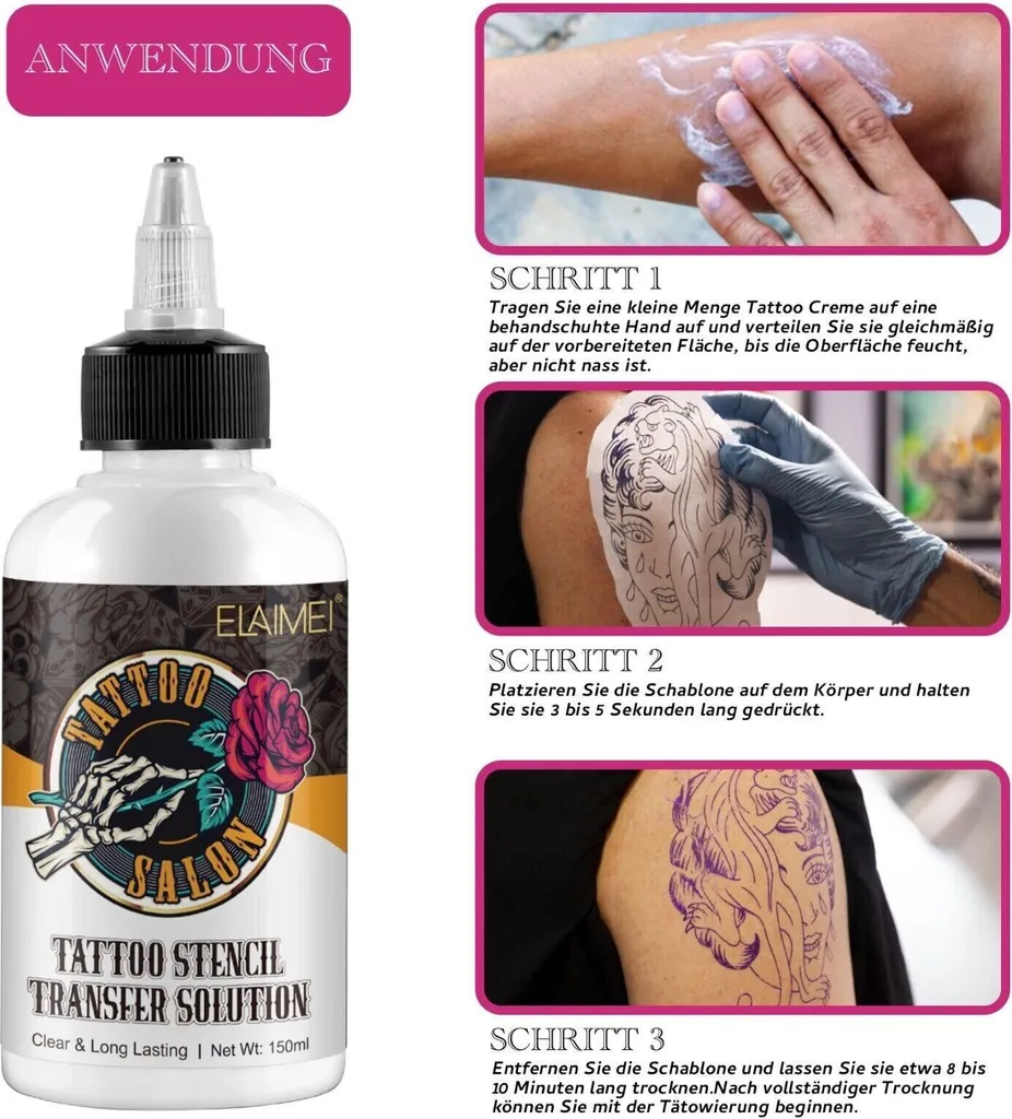Stencil Solution Gel Transfer 150ml x2 - Rimozione e Applicazione - 7