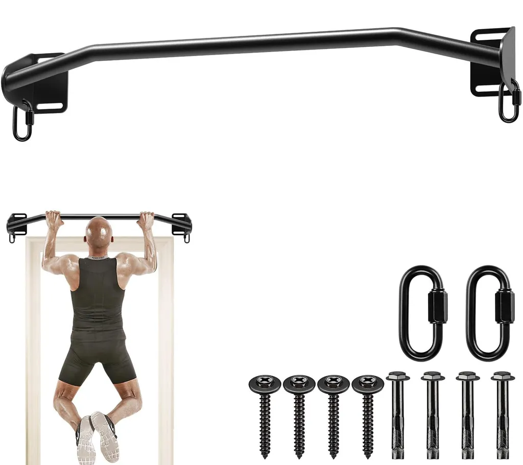 Barre de traction robuste 200 kg - Système d'entraînement portable Pro