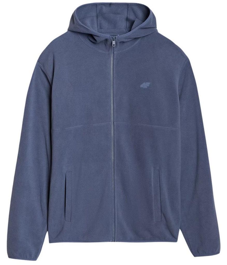 4F - "M321" Hoodie mit durchgehendem Reißverschluss für Herren PP5740 (L) (Blau)