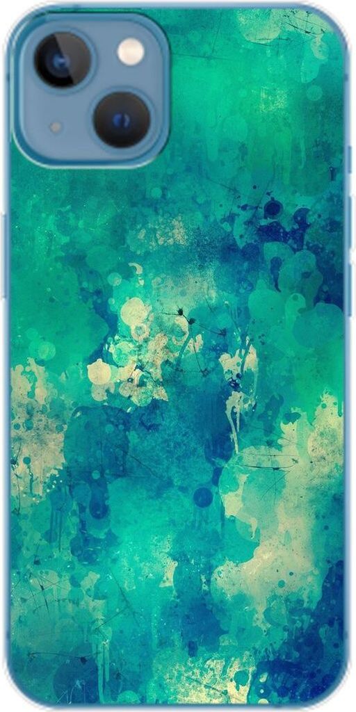 König Design Hülle kompatibel mit Apple iPhone 14 Plus Kunststoff Soft Handyhülle - Handy Case Aquarell