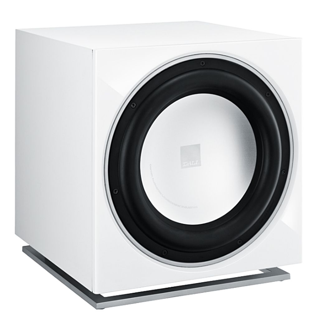 Dali E-12 F, 170 W, Aktiver Subwoofer, 28 - 190 Hz, 40 - 120 Hz, 25000 Ohm, Weiß