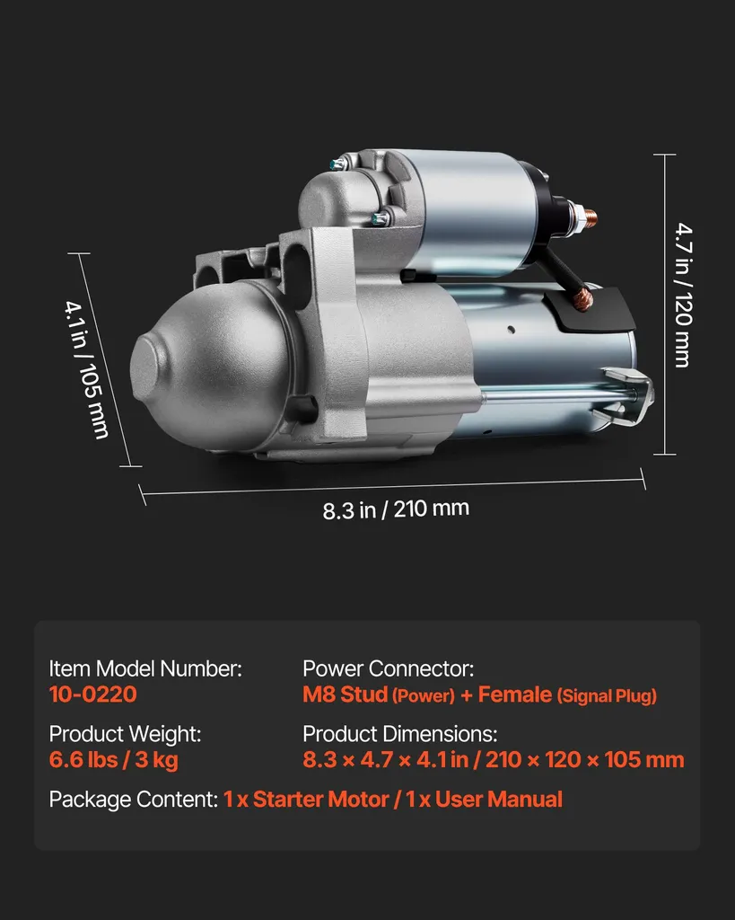 Offerta Motorino Avviamento VEVOR 6494 - Per V8 4.8L 5.3L 6.0L - 7